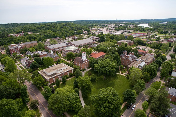 Aerial View Marietta College