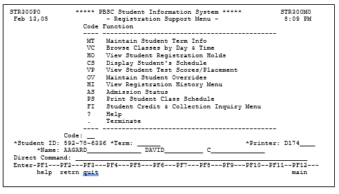 Student Information System